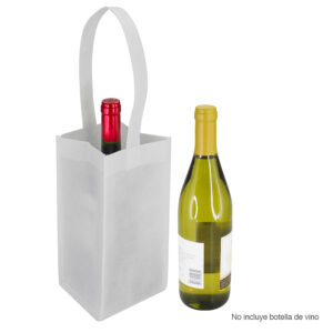 Bolsa una botella de vino