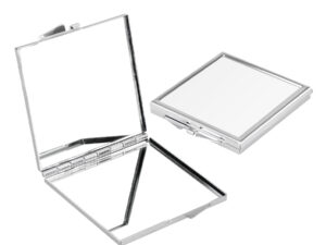 Espejo Metálico Cuadrado Sublimación