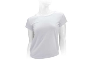 Polera manga corta poliéster mujer Polera manga corta poliéster mujer