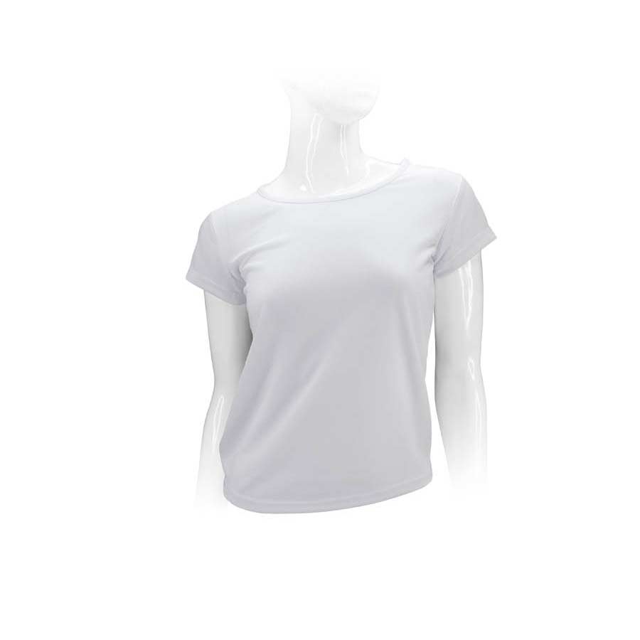 Polera manga corta poliéster mujer Polera manga corta poliéster mujer - Imagen 2