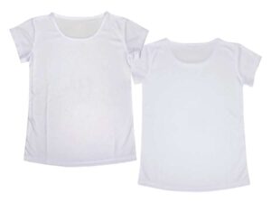 Polera manga corta poliéster mujer Polera manga corta poliéster mujer