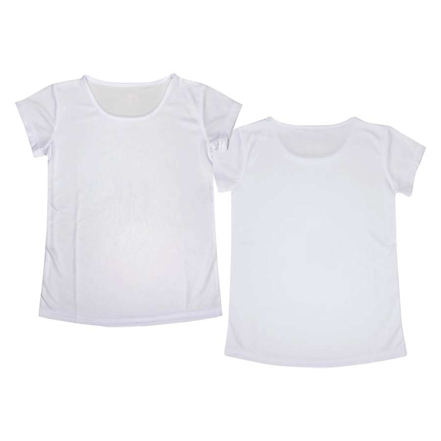 Polera manga corta poliéster mujer Polera manga corta poliéster mujer - Imagen 3