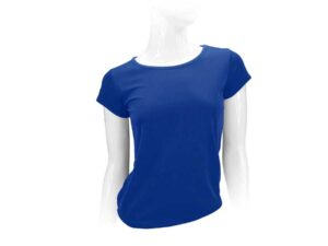 Polera manga corta poliéster mujer Polera manga corta poliéster mujer