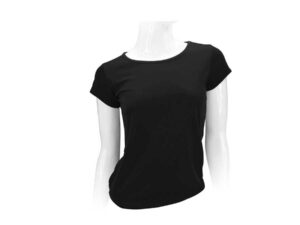 Polera manga corta poliéster mujer Polera manga corta poliéster mujer