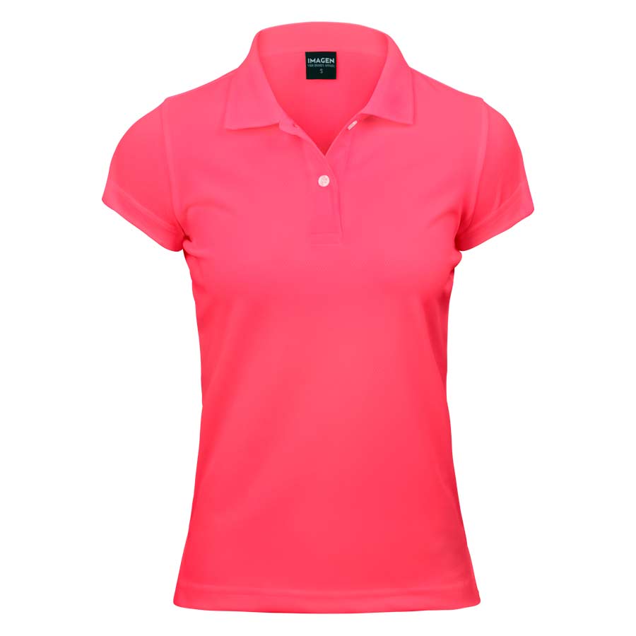 Polera poliéster mujer con cuello Polera poliéster mujer con cuello