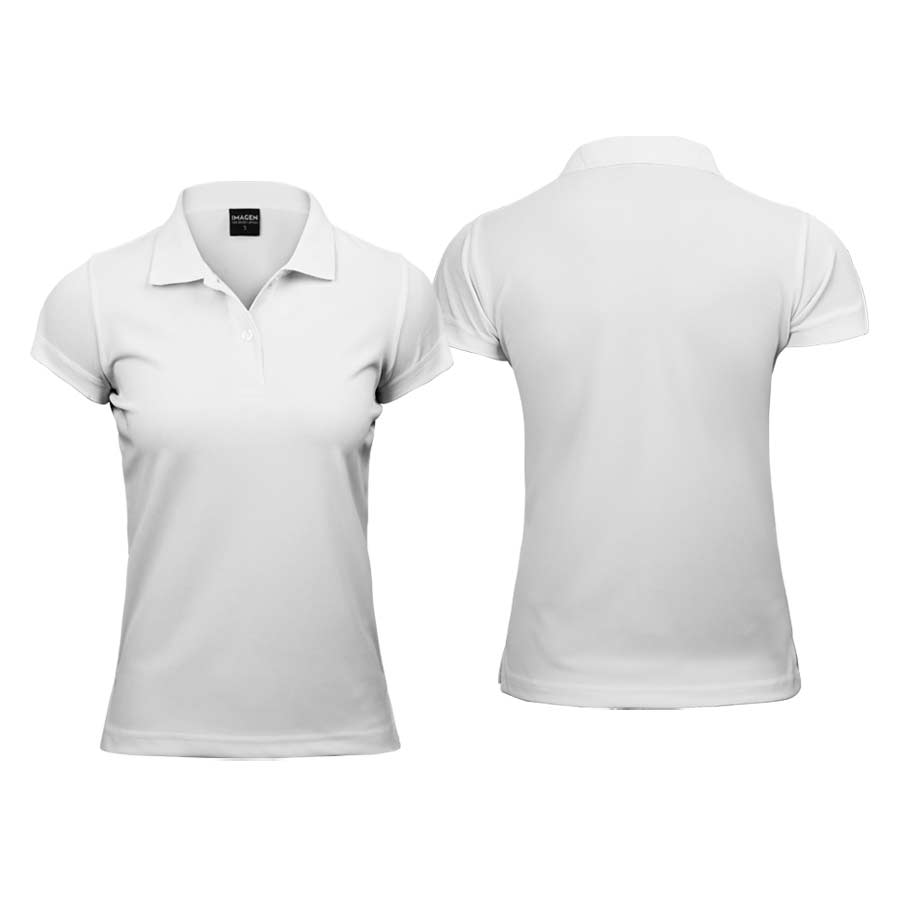 Polera poliéster mujer con cuello Polera poliéster mujer con cuello - Imagen 2