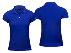 Polera poliéster mujer con cuello Polera poliéster mujer con cuello