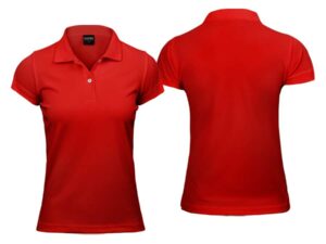 Polera poliéster mujer con cuello Polera poliéster mujer con cuello
