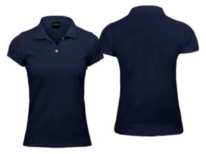 Polera poliéster mujer con cuello Polera poliéster mujer con cuello