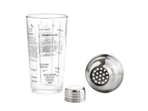 Coctelera de vidrio kokomo