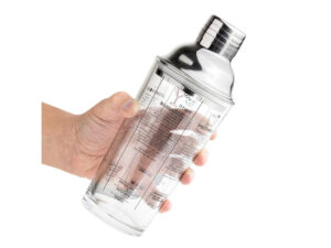 Coctelera de vidrio kokomo