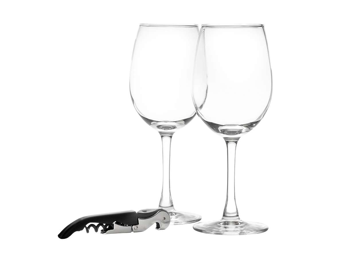 Set De Copas Y Destapador alt promocional publicitario set vino copas abridor 1 jpg