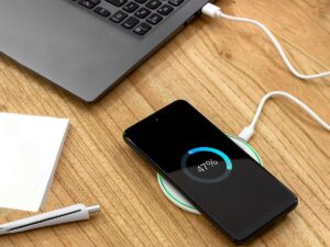 Cargador inalámbrico disco