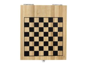 Set de vino con juego de ajedrez chessy