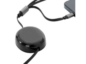 Cable retráctil de carga jack