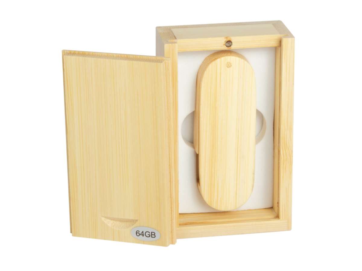 Usb Pendrive 64gb De Bamboo Usb Pendrive 64gb De Bamboo - Imagen 5