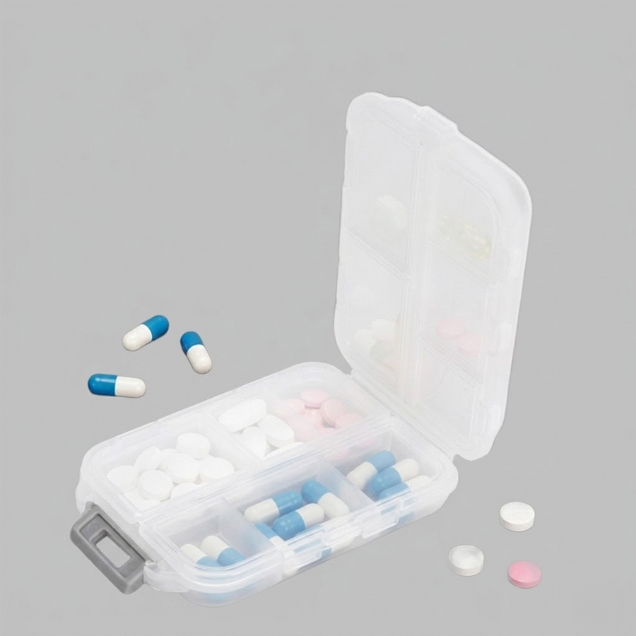 Pastillero Plástico Doctor con 10 compartimentos Pastillero Plástico Doctor con 10 compartimentos - Imagen 4