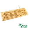 Teclado de bamboo Teclado de bamboo