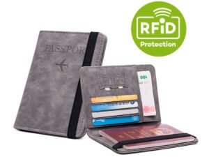 Billetera porta-pasaporte