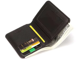 Billetera vertical de eco-cuero lam