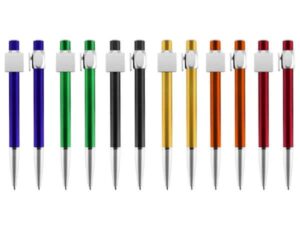 Bolígrafo plástico badge