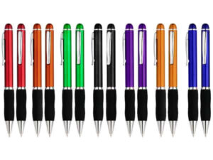 Bolígrafo plástiuco qasar color