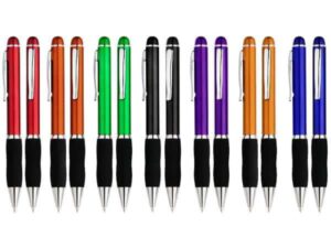 Bolígrafo plástiuco qasar color