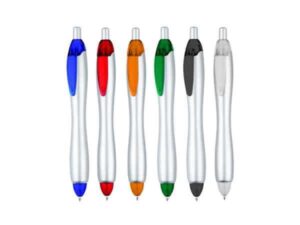 Bolígrafo Plástico Gordito Silver