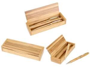 Set Bolígrafo Y Portaminas Bamboo