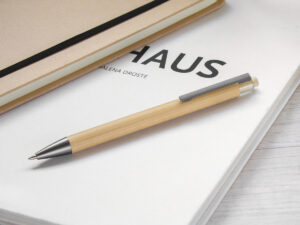 Bolígrafo de bambú BARRY