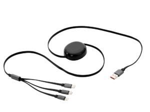 Cable Retráctil De Carga Jack