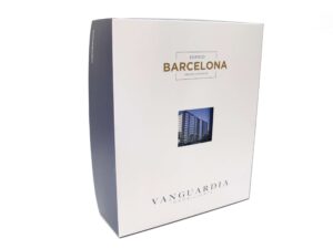 Caja Entrega Dos Copas Una Botella