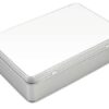 Caja metálica rectangular