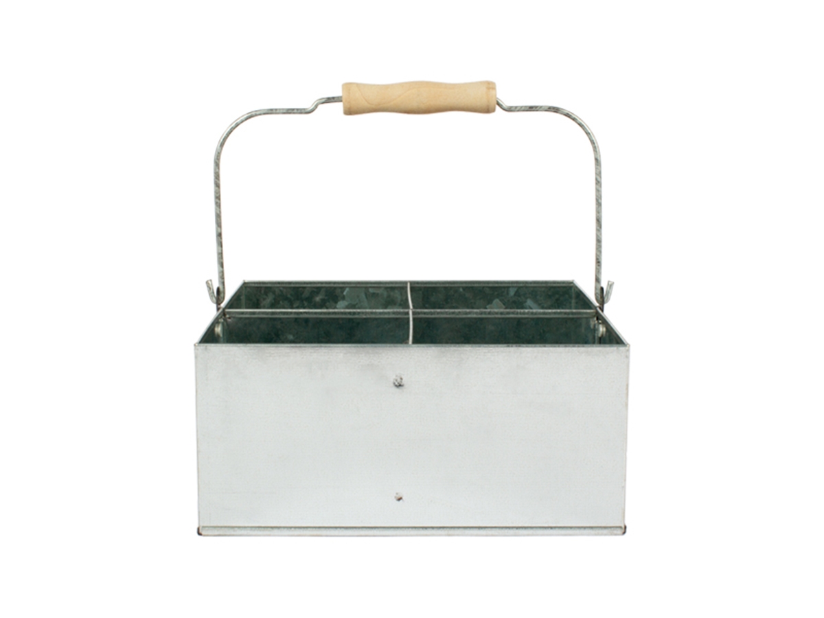 Canasto Galvanizado Con Mango Canasto Galvanizado Con Mango - Imagen 2