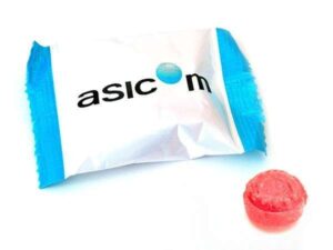 Drop Frambuesa En Sachet Con Logotipo