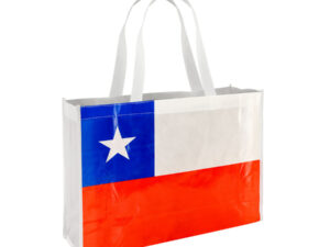 Bolsa tnt bandera chilena grande
