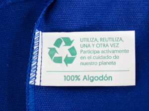 Deluxe bolsa canvas algodón sustenta