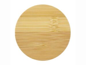 Espejo redondo bambú