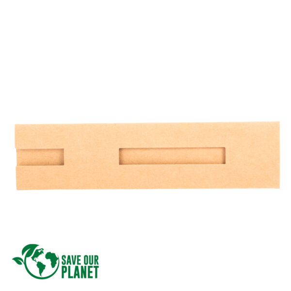Estuche porta-l&aacute;piz o bol&iacute;grafo, en cart&oacute;n reciclado - vista 5
