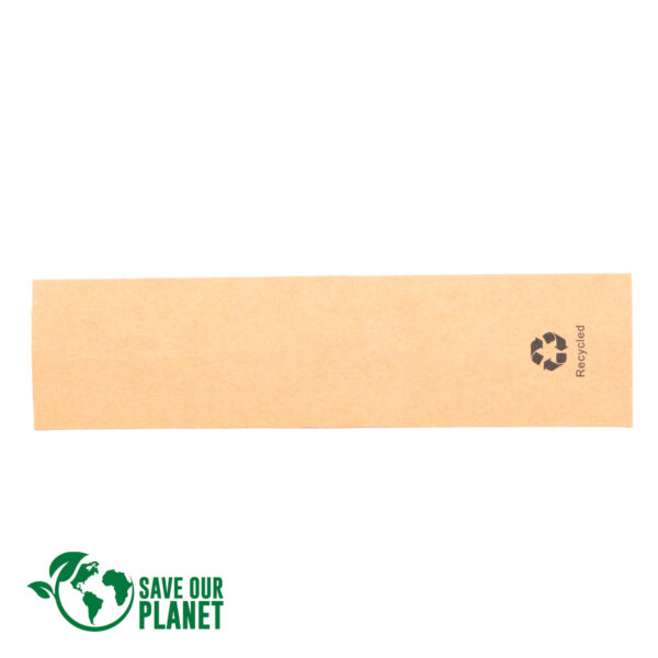 Estuche porta-l&aacute;piz o bol&iacute;grafo, en cart&oacute;n reciclado - vista 4