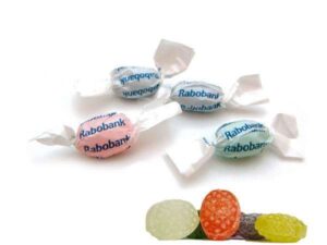 Fruta Surtida Mariposa Con Logotipo