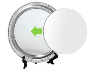 Galvano plato grande sublimación