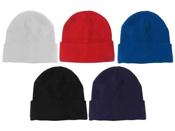 Gorro De Lana Con Doblez