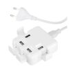 Hub usb 4 puertos power strip