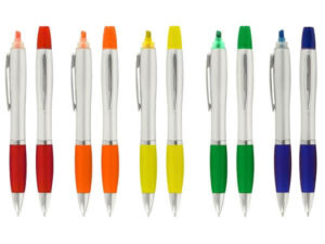 Bolígrafo con destacador