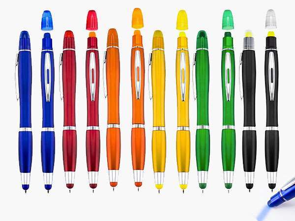 Bolígrafo screen-touch destacador cera