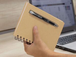 Set libreta más bolígrafo