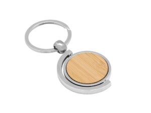 Llavero bambú spin