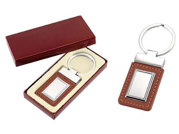 Llavero Metal Eco-Cuero Excelsior Llavero Metal Eco-Cuero Excelsior