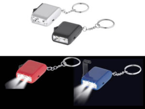 Llavero-linterna led dínamo